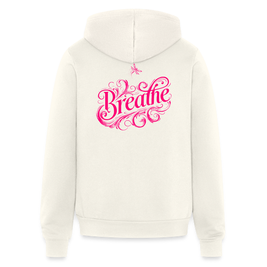 Breathe Zip hoodie - vintage white