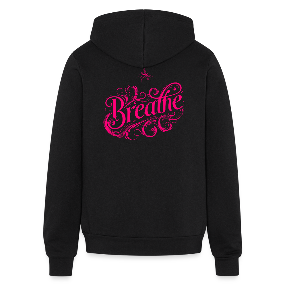 Breathe Zip hoodie - black