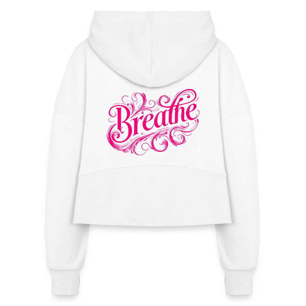 Breathe Half Zip - white